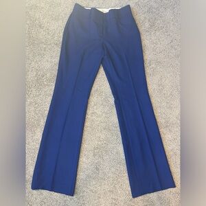 NWT Ann Taylor Loft Julie Bootcut Pants, Blue, Sz 4 Tall